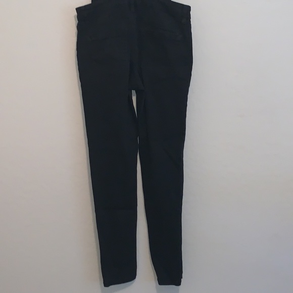 KENDALL & KYLIE SIZE 25 SUPER CUTE JET BLACK CARI OVERALLS - Picture 8 of 14